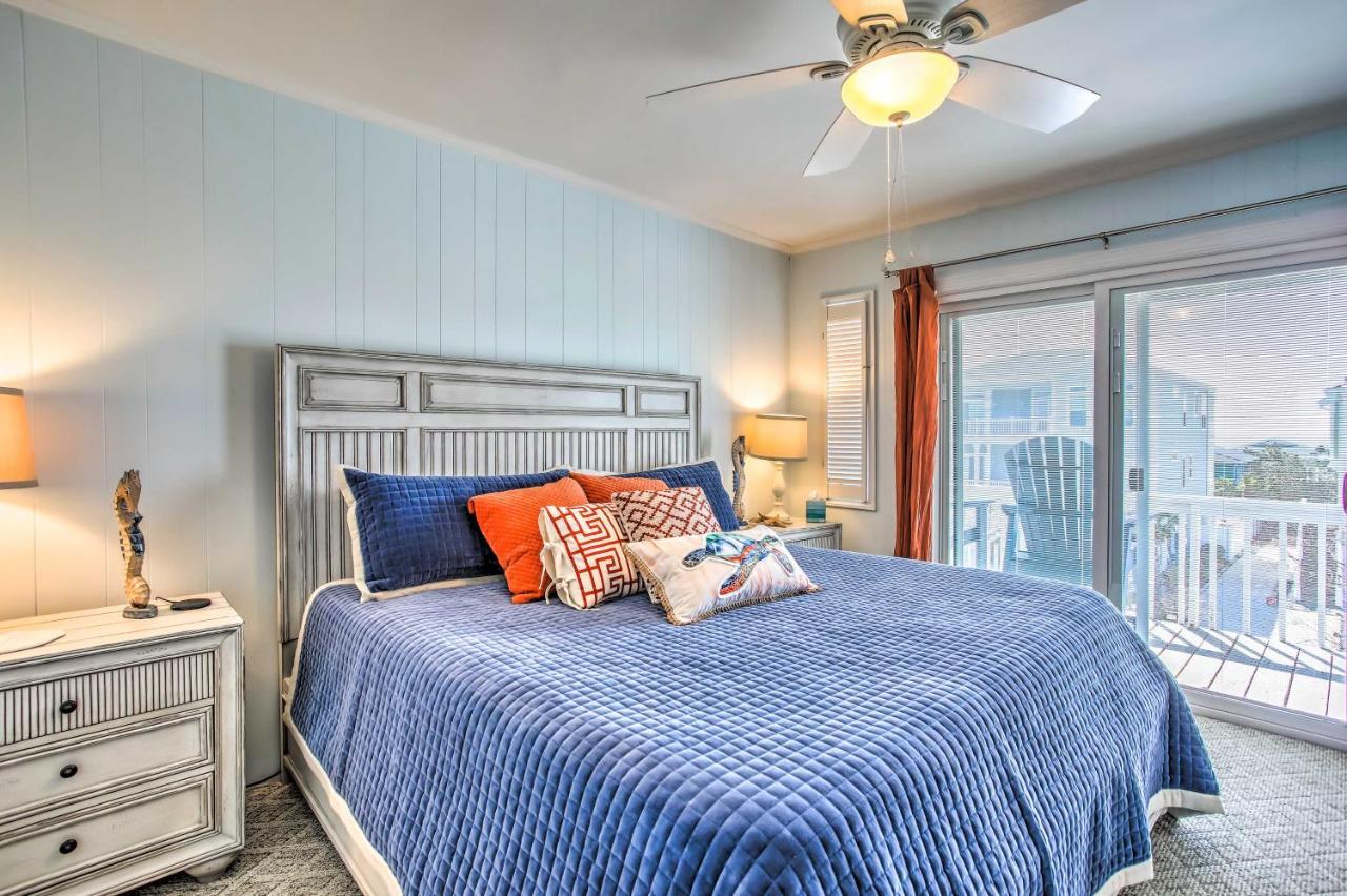 Coastal Oasis With Decks Walk To Holden Beach! Bagian luar foto
